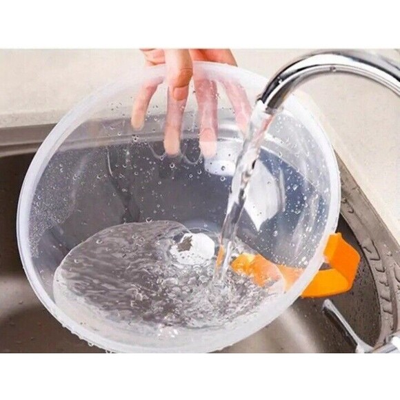 Microwave (Food Splatter-Cover)-(Clear)-(Size: 10.4 inch-26.5cm)-(New)-$30.00 - Picture 5 of 8